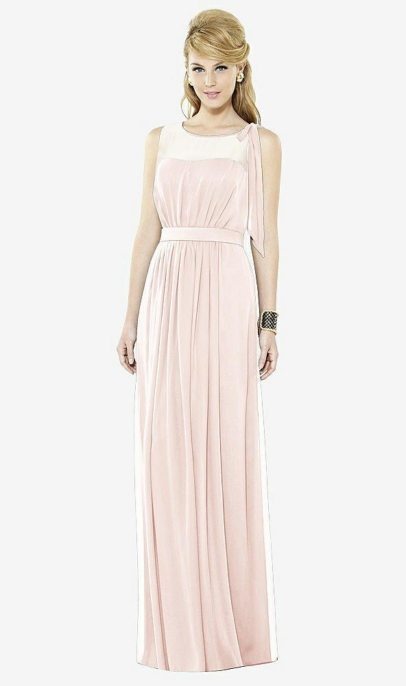 Front View - Blush After Six Bridesmaid Dress 6714