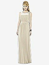 Front View Thumbnail - Champagne After Six Bridesmaid Dress 6714