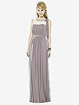 Front View Thumbnail - Cashmere Gray After Six Bridesmaid Dress 6714