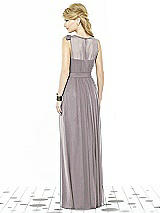 Rear View Thumbnail - Cashmere Gray After Six Bridesmaid Dress 6714