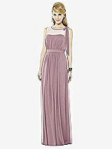 Front View Thumbnail - Dusty Rose After Six Bridesmaid Dress 6714