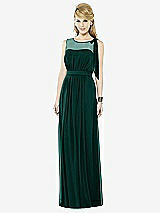 Front View Thumbnail - Evergreen After Six Bridesmaid Dress 6714