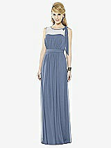 Front View Thumbnail - Larkspur Blue After Six Bridesmaid Dress 6714