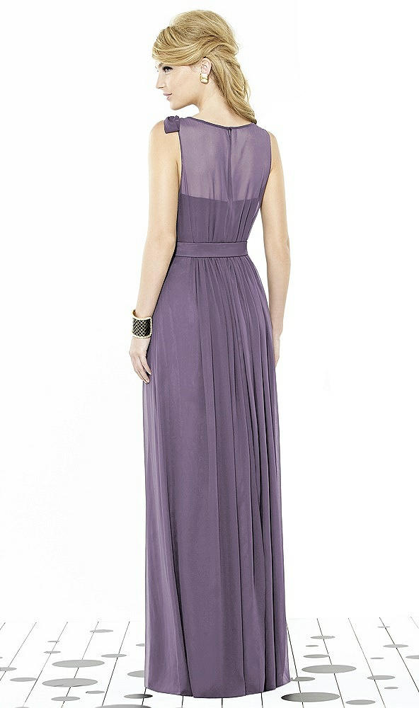 Back View - Lavender After Six Bridesmaid Dress 6714
