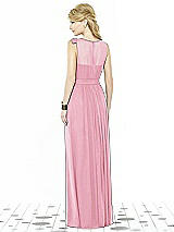 Rear View Thumbnail - Peony Pink After Six Bridesmaid Dress 6714