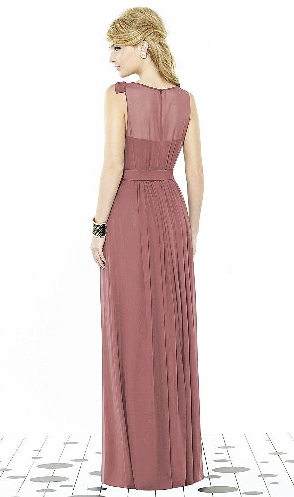 Back View - Rosewood After Six Bridesmaid Dress 6714