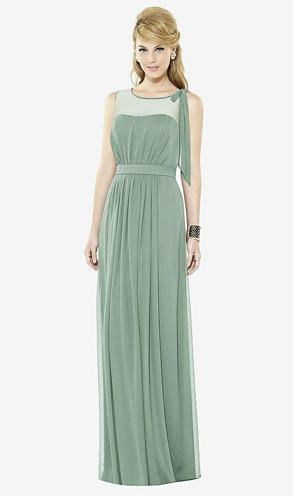 Front View - Seagrass After Six Bridesmaid Dress 6714