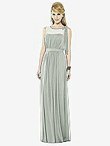 Front View Thumbnail - Willow Green After Six Bridesmaid Dress 6714