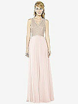 Front View Thumbnail - Blush & Cameo After Six Bridesmaid Dress 6715