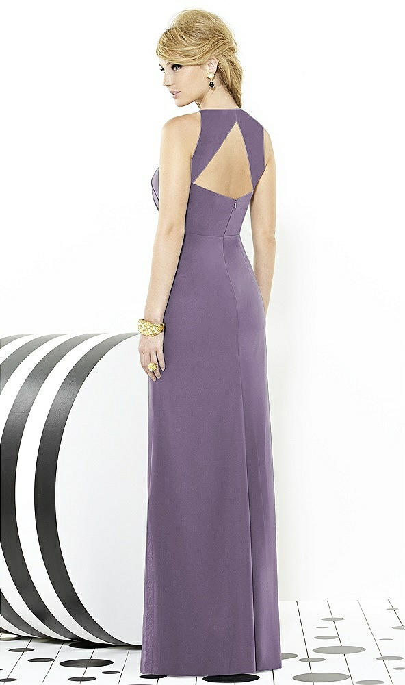 Back View - Lavender After Six Bridesmaid Dress 6716