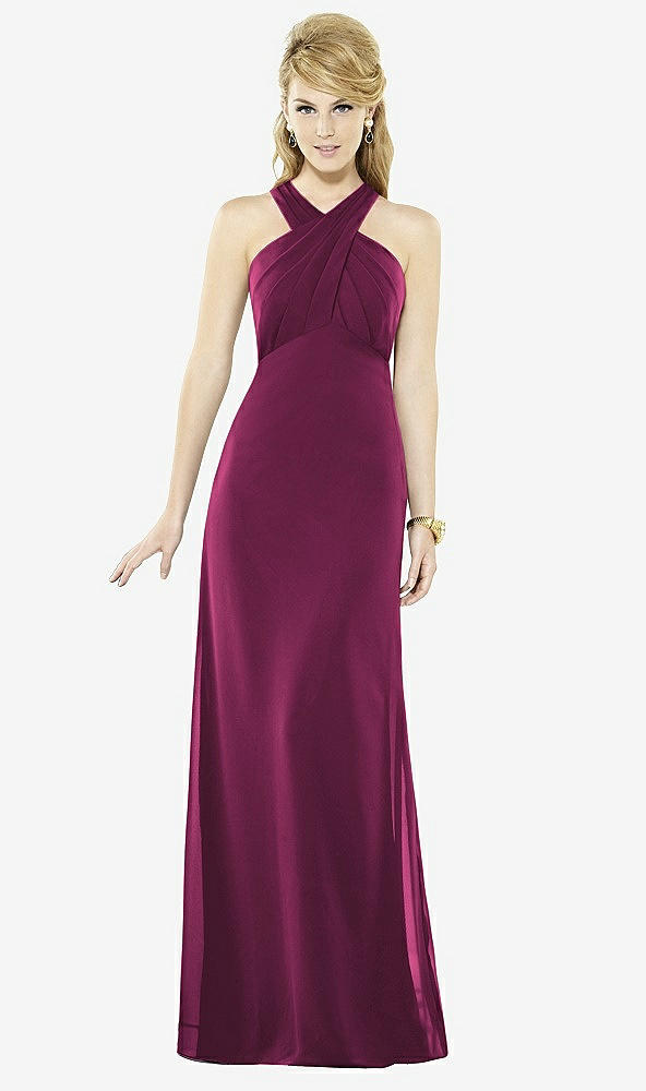 Front View - Ruby After Six Bridesmaid Dress 6716