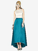 Front View Thumbnail - Oasis & Ivory After Six Bridesmaid Dress 6718