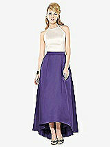 Front View Thumbnail - Regalia - PANTONE Ultra Violet & Ivory After Six Bridesmaid Dress 6718