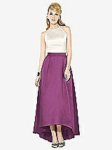 Front View Thumbnail - Radiant Orchid & Ivory After Six Bridesmaid Dress 6718
