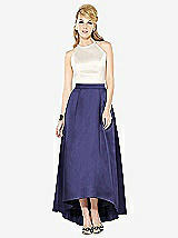 Front View Thumbnail - Amethyst & Ivory After Six Bridesmaid Dress 6718