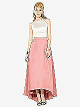 Front View Thumbnail - Apricot & Ivory After Six Bridesmaid Dress 6718