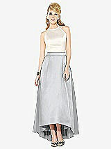 Front View Thumbnail - Frost & Ivory After Six Bridesmaid Dress 6718