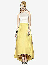 Front View Thumbnail - Sunflower & Ivory After Six Bridesmaid Dress 6718