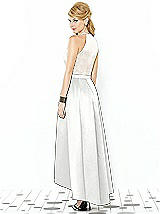 Rear View Thumbnail - White & Ivory After Six Bridesmaid Dress 6718