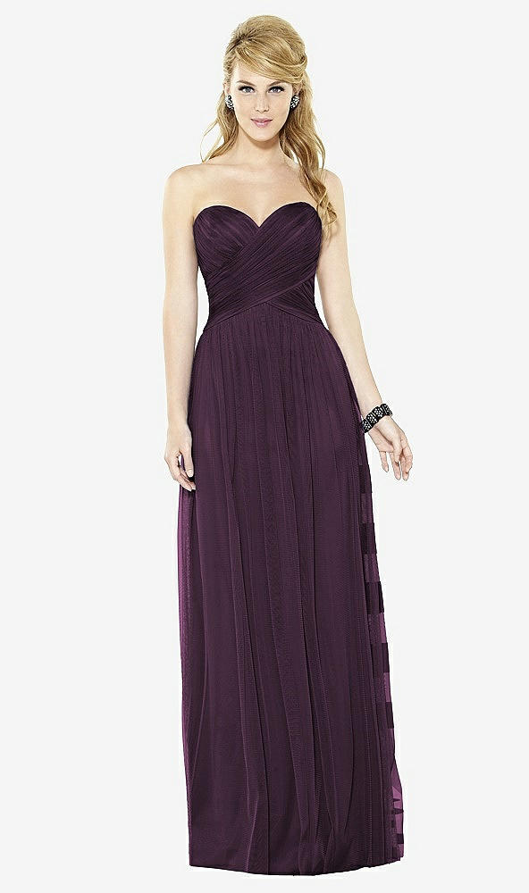 Front View - Aubergine After Six Bridesmaids Style 6723