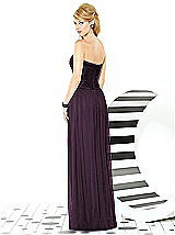 Rear View Thumbnail - Aubergine After Six Bridesmaids Style 6723