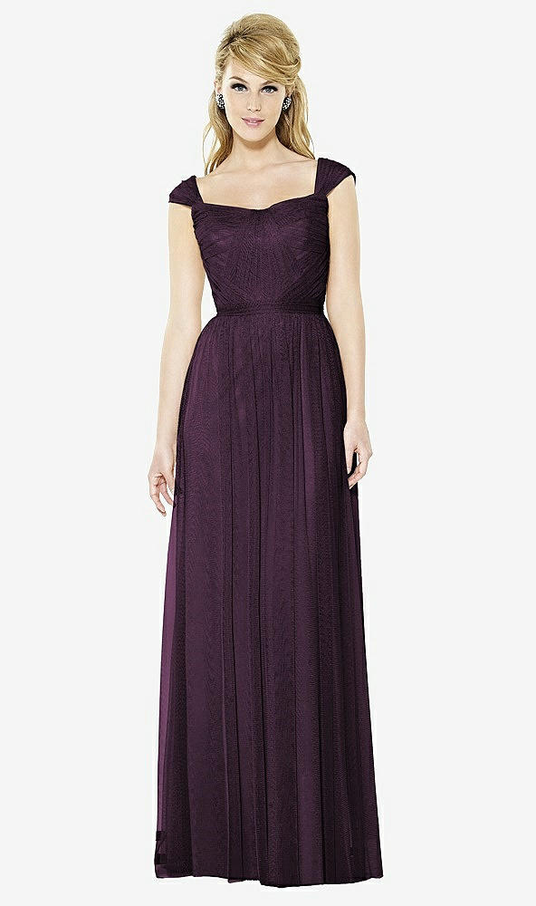Front View - Aubergine After Six Bridesmaids Style 6724