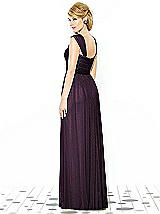 Rear View Thumbnail - Aubergine After Six Bridesmaids Style 6724