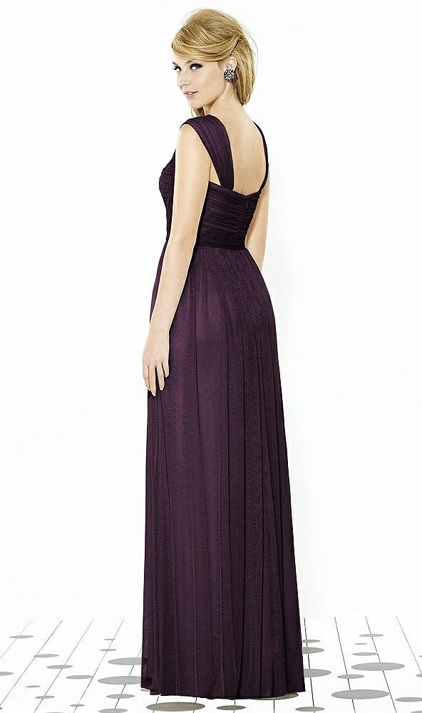 Back View - Aubergine After Six Bridesmaids Style 6724