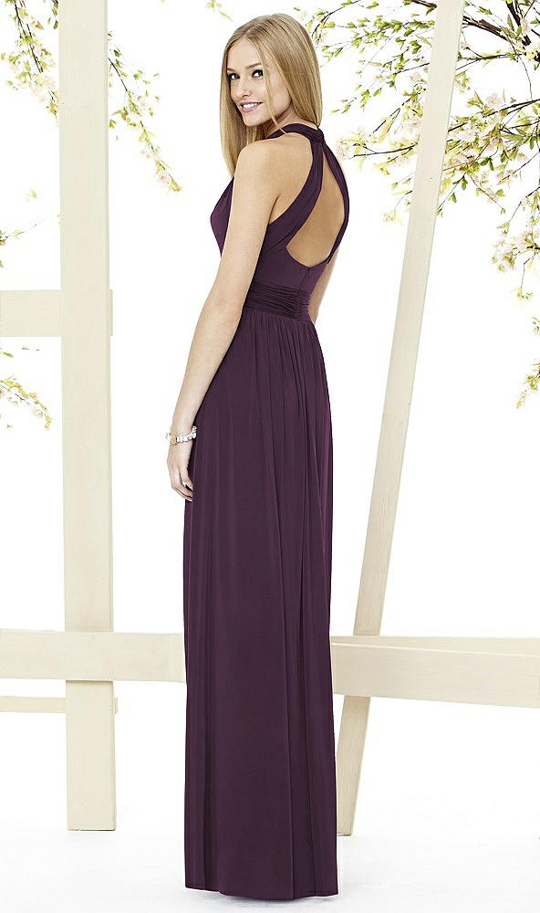 Back View - Aubergine Social Bridesmaids Style 8147