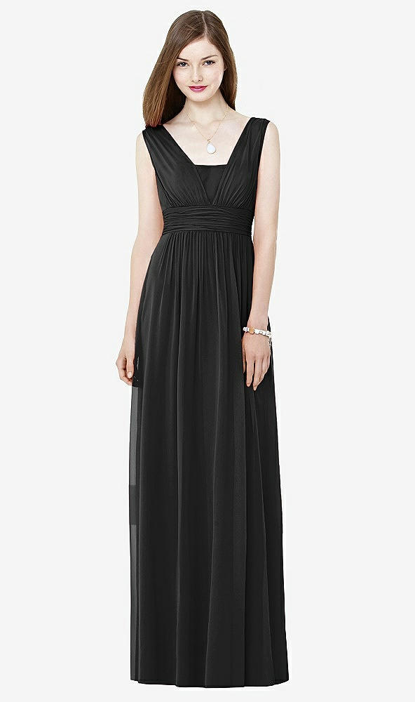 Front View - Black Social Bridesmaids Style 8148