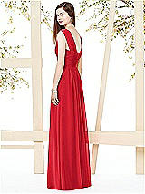 Rear View Thumbnail - Parisian Red Social Bridesmaids Style 8148