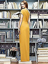 Rear View Thumbnail - NYC Yellow Lela Rose Bridesmaid Dress LR217
