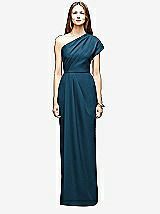 Front View Thumbnail - Atlantic Blue Lela Rose Bridesmaid Dress LR217