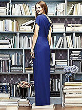Rear View Thumbnail - Cobalt Blue Lela Rose Bridesmaid Dress LR217