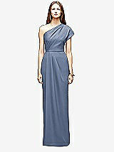 Front View Thumbnail - Larkspur Blue Lela Rose Bridesmaid Dress LR217