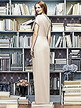 Rear View Thumbnail - Oat Lela Rose Bridesmaid Dress LR217