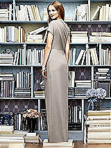 Rear View Thumbnail - Taupe Lela Rose Bridesmaid Dress LR217