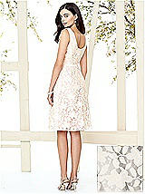 Rear View Thumbnail - Taupe & Ivory Social Bridesmaids Style 8155