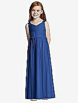Front View Thumbnail - Classic Blue Flower Girl Style FL4045