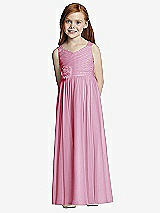Front View Thumbnail - Powder Pink Flower Girl Style FL4045