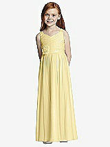 Front View Thumbnail - Pale Yellow Flower Girl Style FL4045