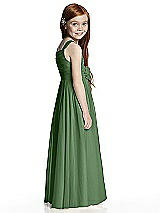 Rear View Thumbnail - Vineyard Green Flower Girl Style FL4045