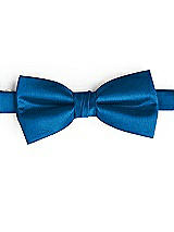 Side View Thumbnail - Cerulean Classic Yarn-Dyed Bow Ties by After Six