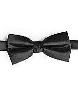 Side View Thumbnail - Black Classic Yarn-Dyed Bow Ties by After Six
