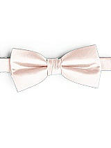 Side View Thumbnail - Blush Classic Yarn-Dyed Bow Ties by After Six