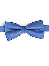 Side View Thumbnail - Cornflower Classic Yarn-Dyed Bow Ties by After Six