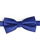 Side View Thumbnail - Cobalt Blue Classic Yarn-Dyed Bow Ties by After Six