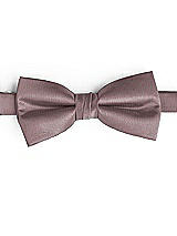 Side View Thumbnail - French Truffle Classic Yarn-Dyed Bow Ties by After Six