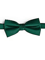 Side View Thumbnail - Hunter Green Classic Yarn-Dyed Bow Ties by After Six