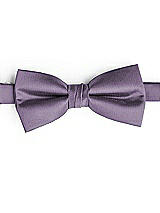 Side View Thumbnail - Lavender Classic Yarn-Dyed Bow Ties by After Six